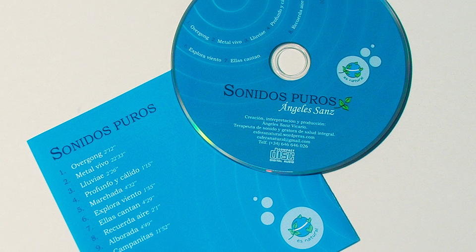 Carátulas CD Sonidos puros Ángeles Sanz